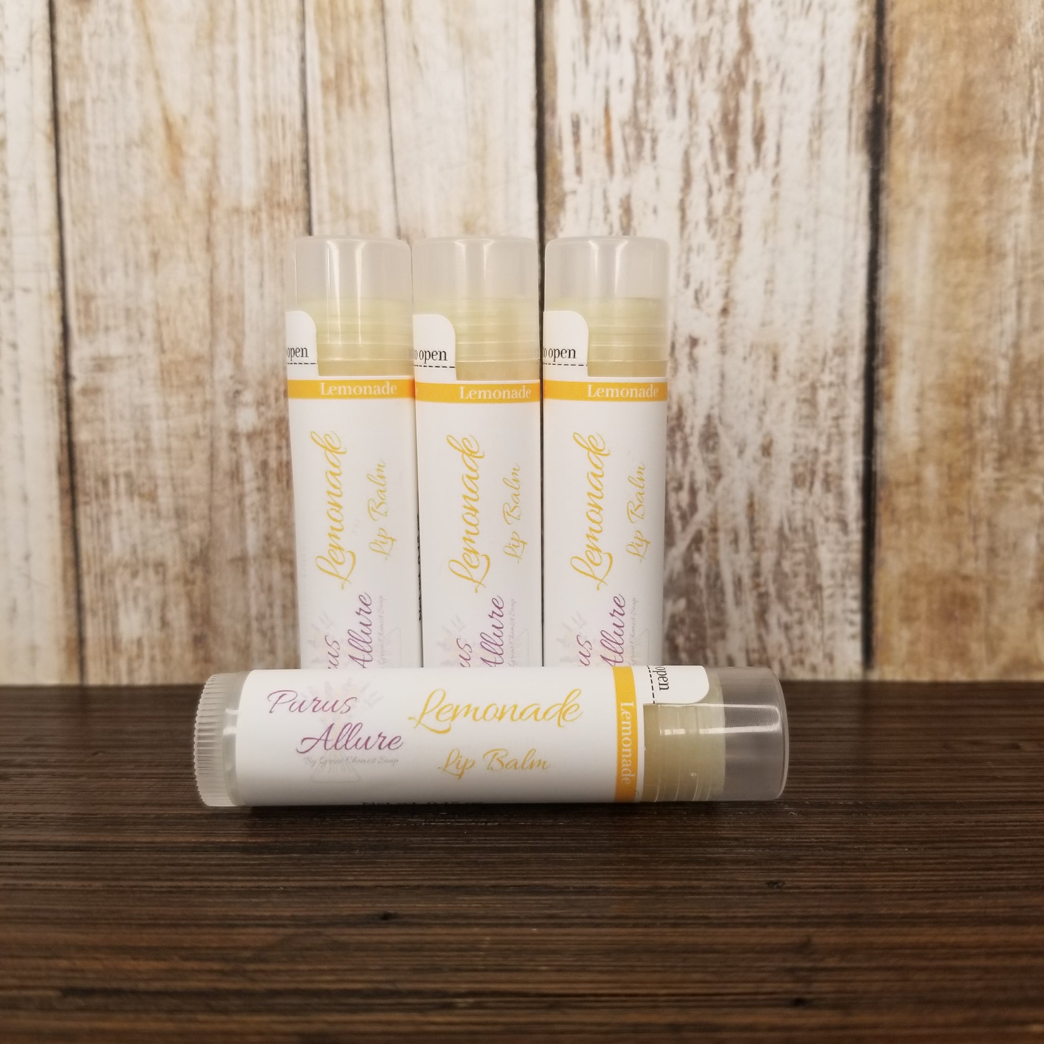 Beeswax Lip Balm with Shea Butter and Lanolin - 0.15oz - Multiple Varieties