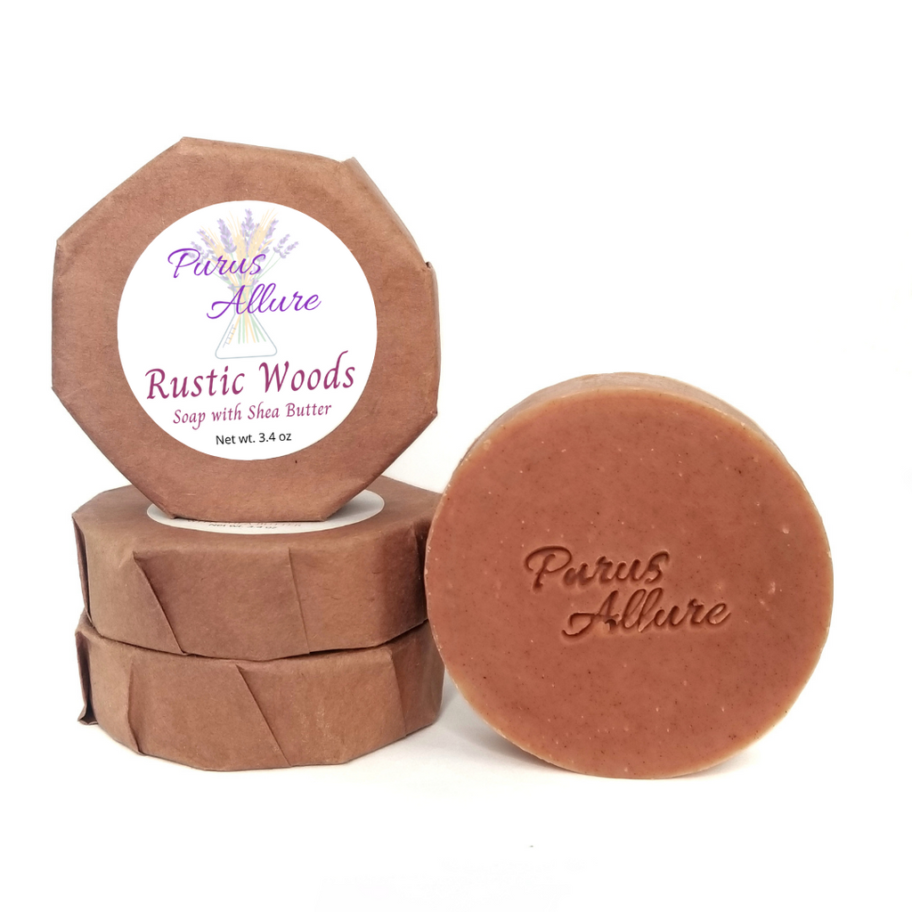 Rustic Woods Soap with Shea Butter