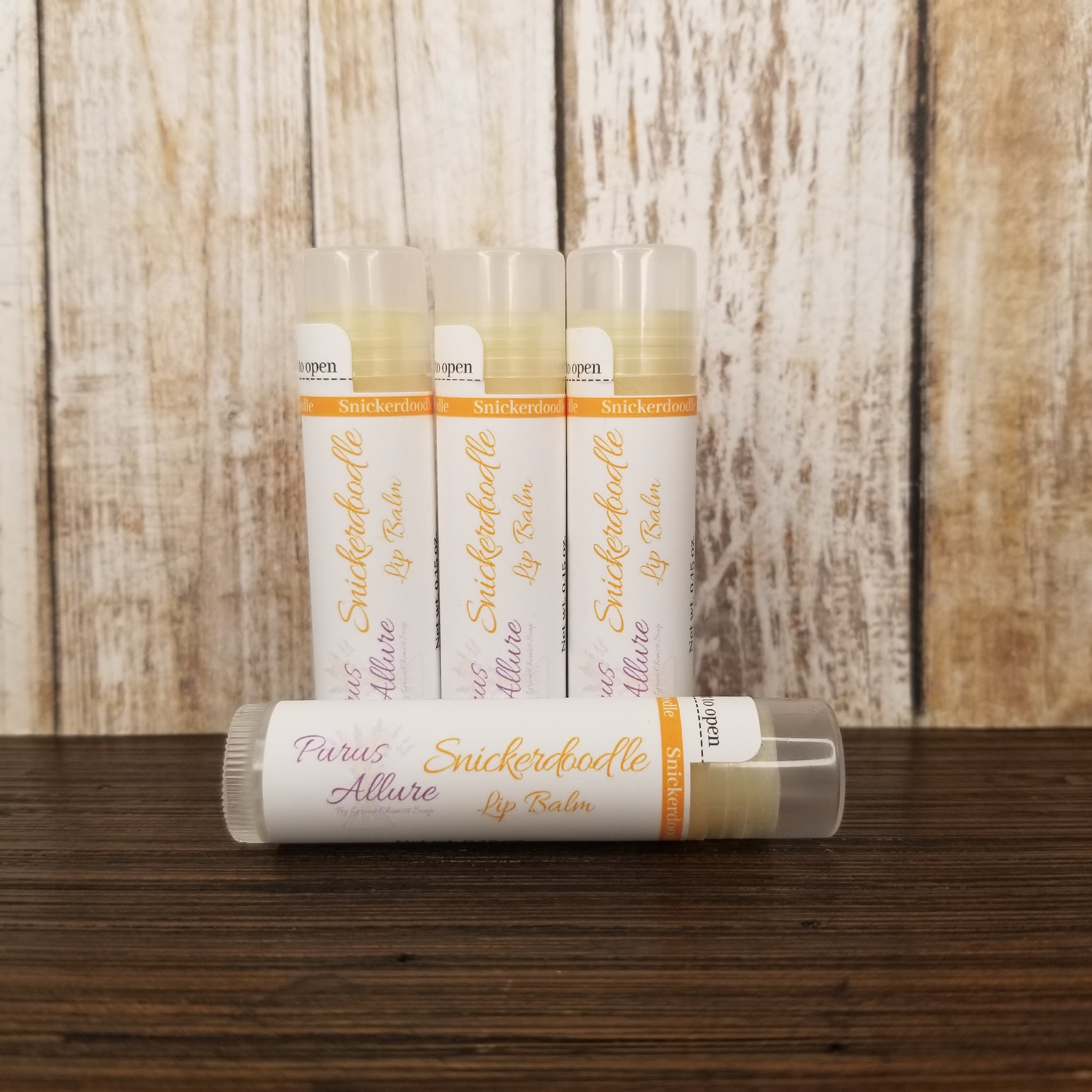 Beeswax Lip Balm with Shea Butter and Lanolin - 0.15oz - Multiple Varieties
